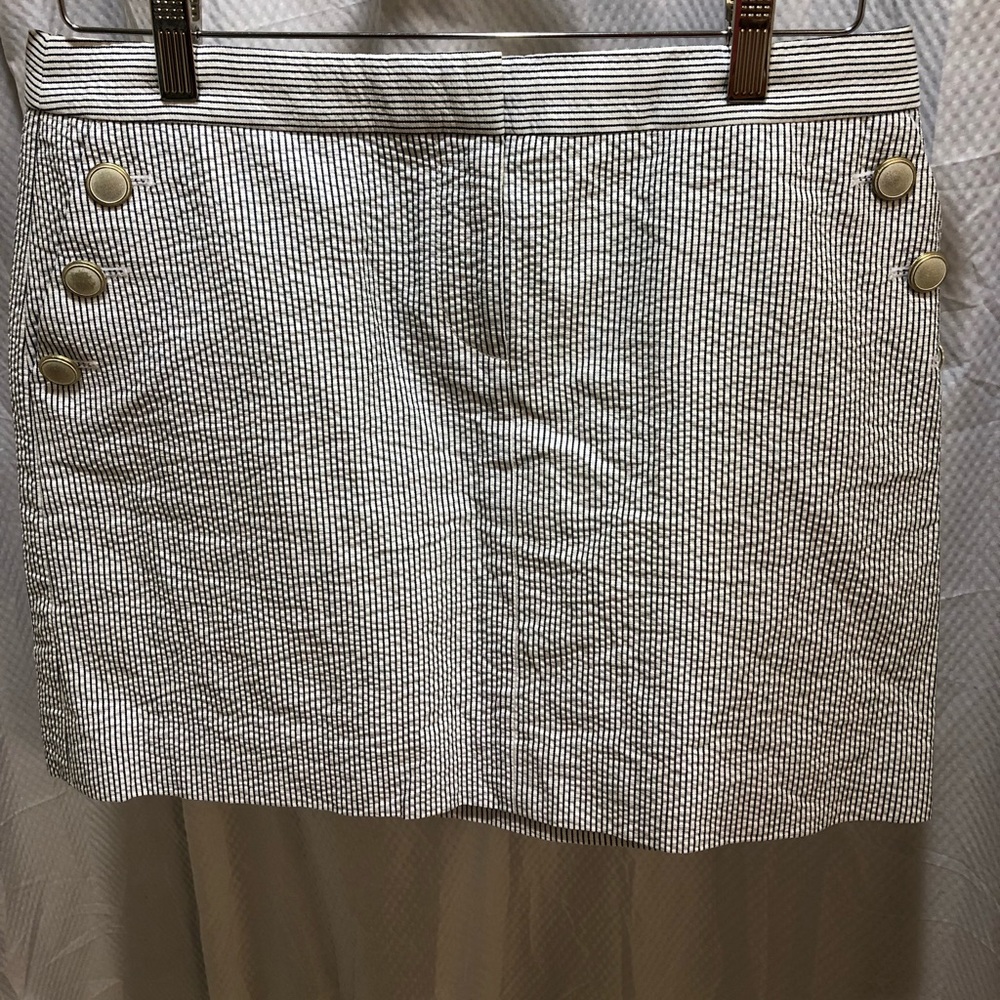 J Crew Striped Nautical Skirt